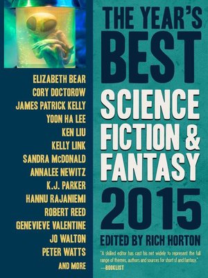 cover image of The Year's Best Science Fiction & Fantasy, 2015 Edition